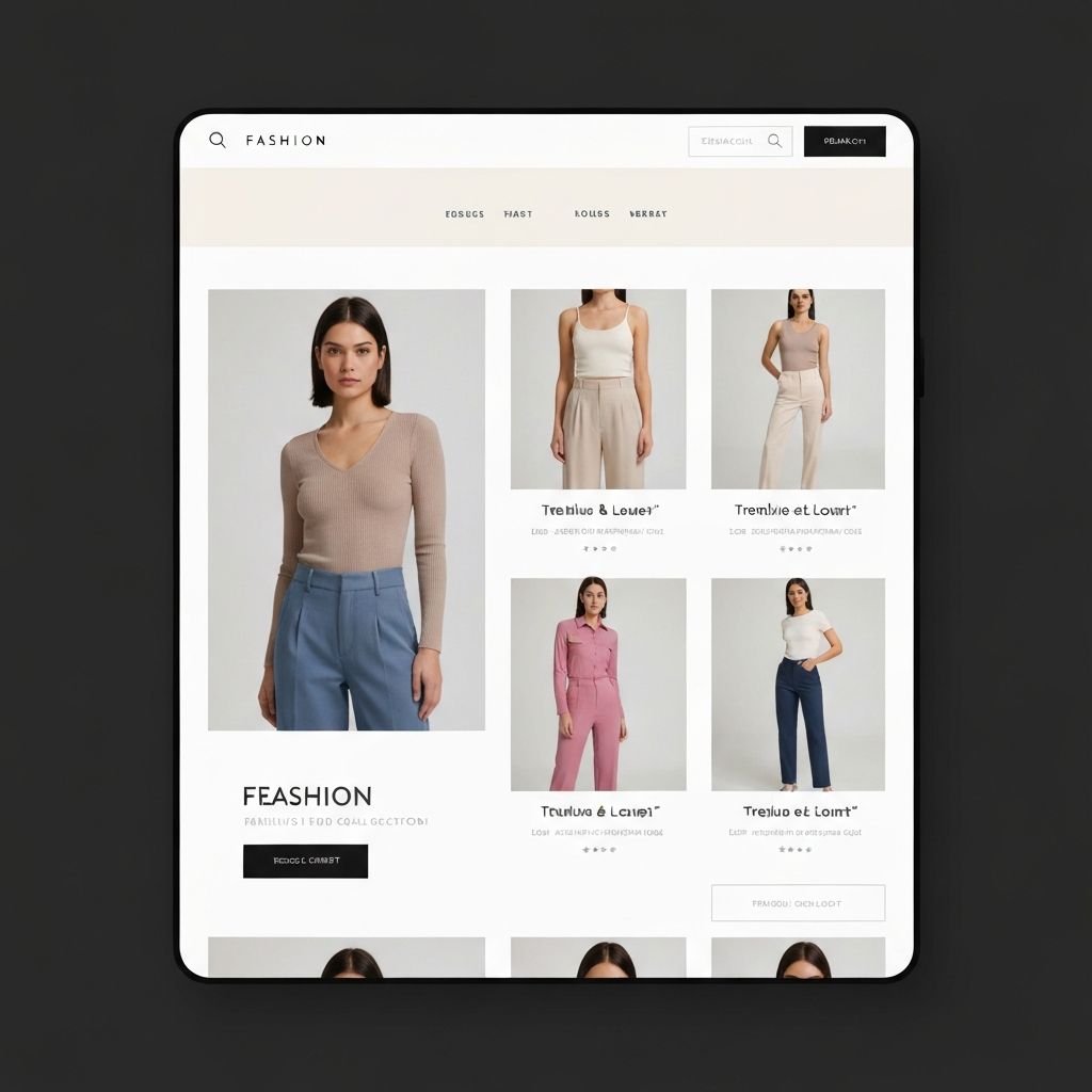 E-commerce de Moda Feminina